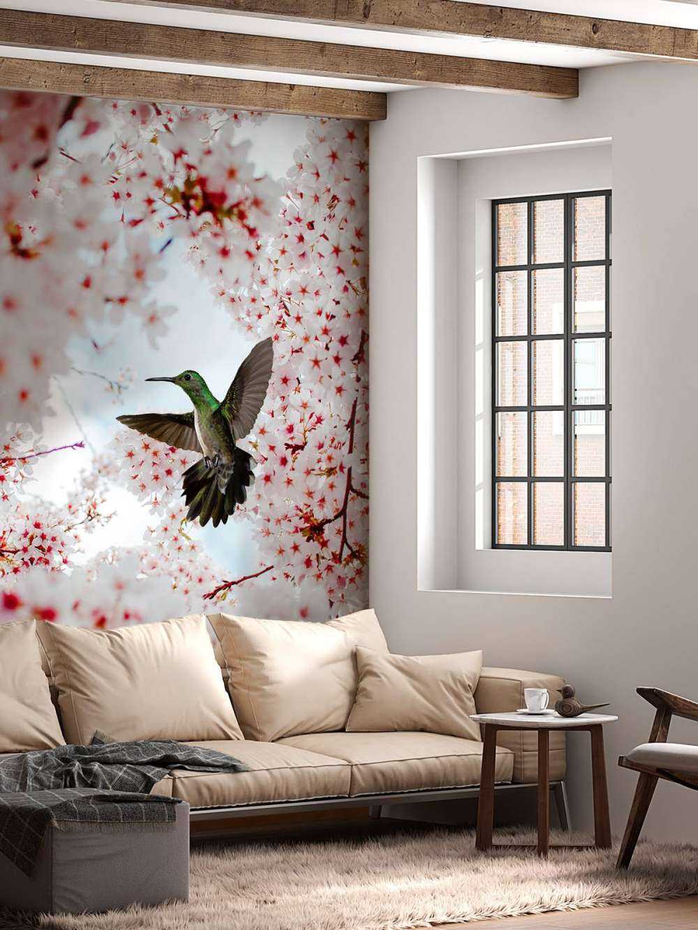 Colibrì tra i fiori