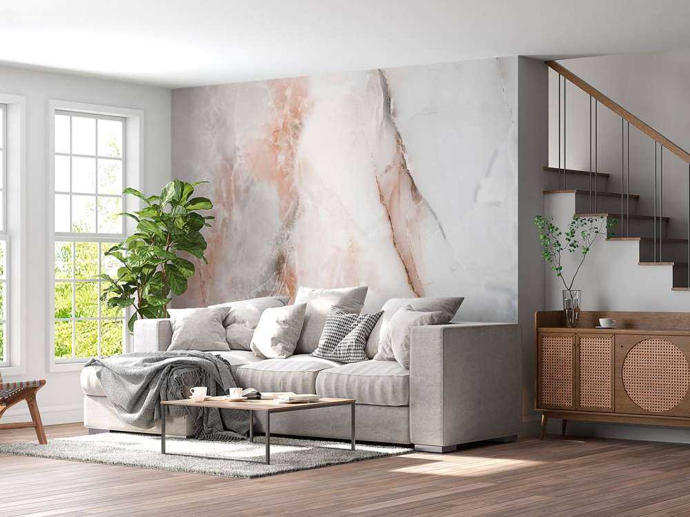 Marmo con tinta rosa