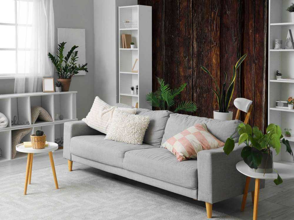 Legno scuro bruciato