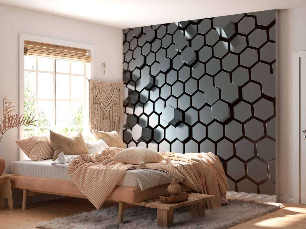 Piastra metallica esagonale