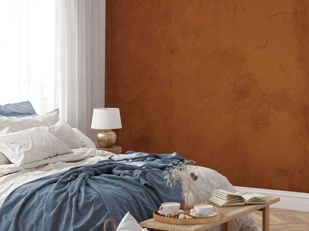 Calcestruzzo rosso marrone