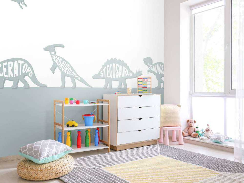 Dinos con testo in blu