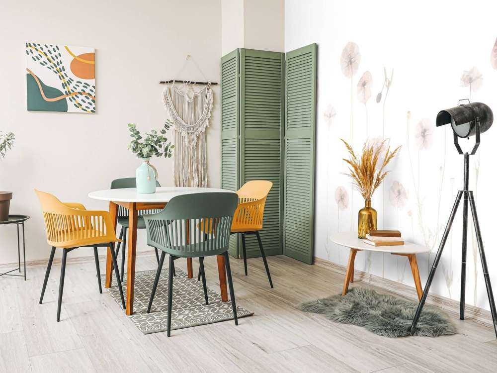 Campo di fiori di papavero rosa antico