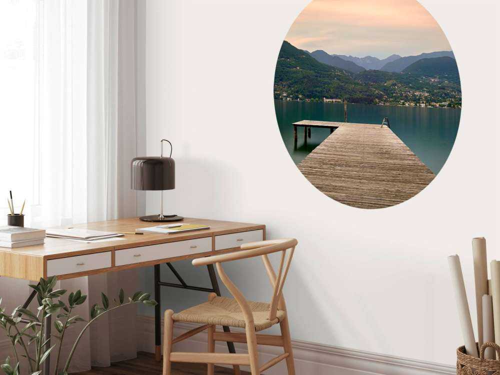 Pontile sul lago di Garda