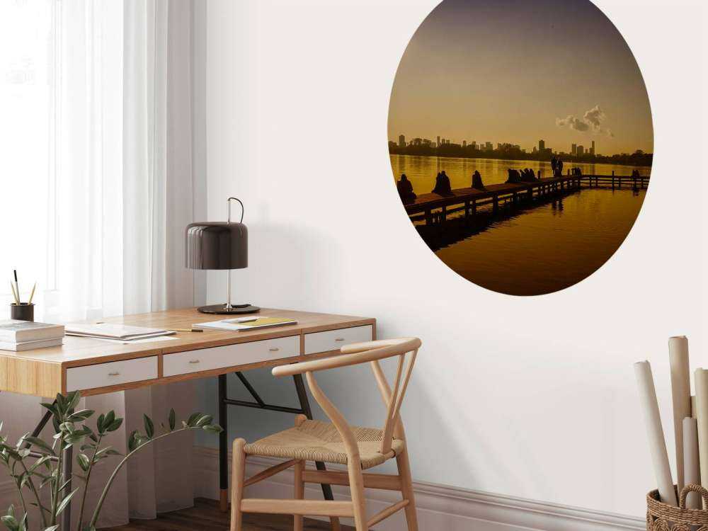 Rilassarsi al Kralingse Plas di Rotterdam 