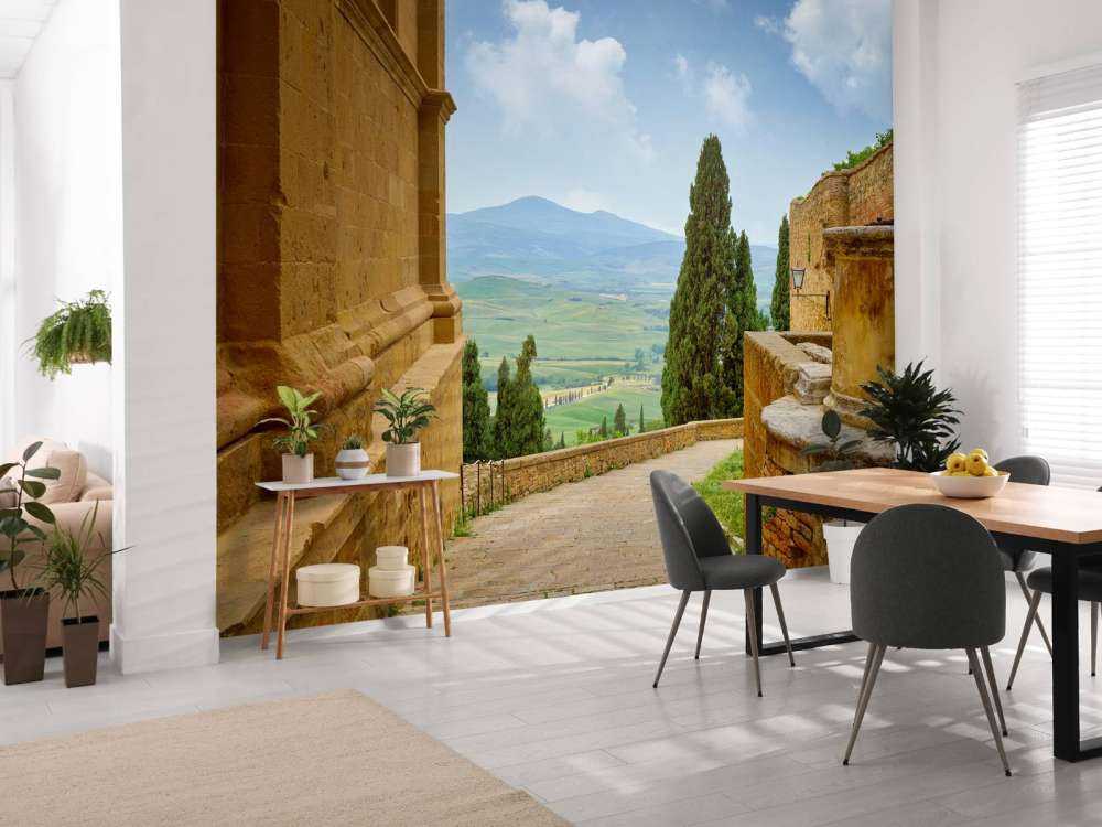 Scale di un villaggio italiano