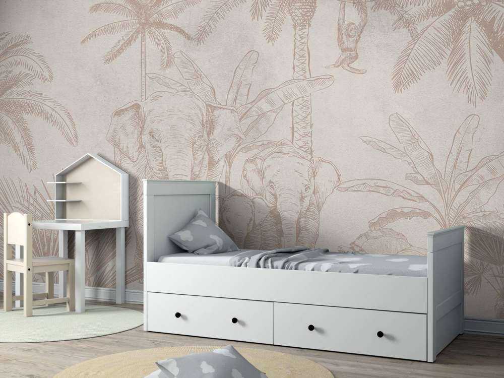 Elefanti grigio scuro