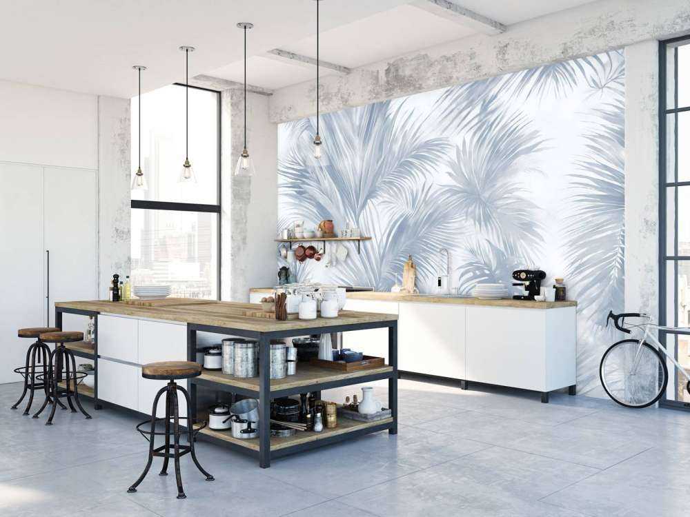 Palm Extravaganza Blu