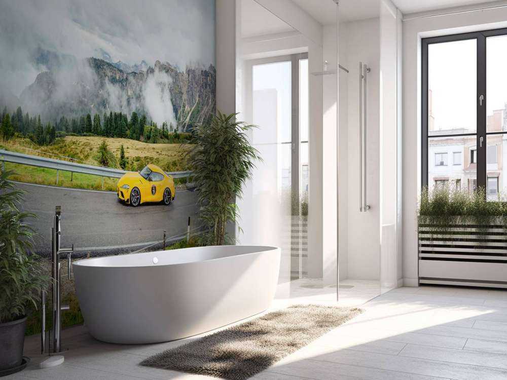 Sportwagen nelle Dolomiti