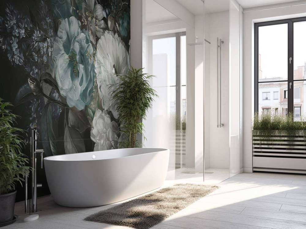 Bouquet con lilla blu