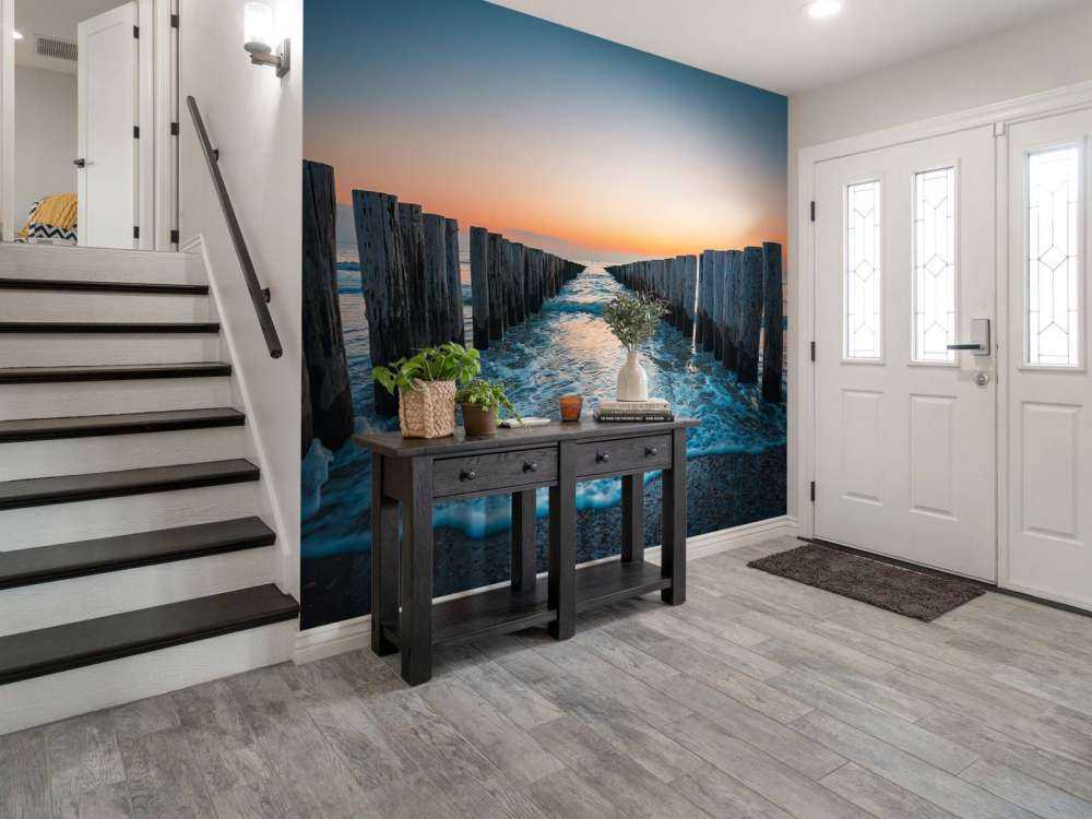 Frangiflutti al tramonto