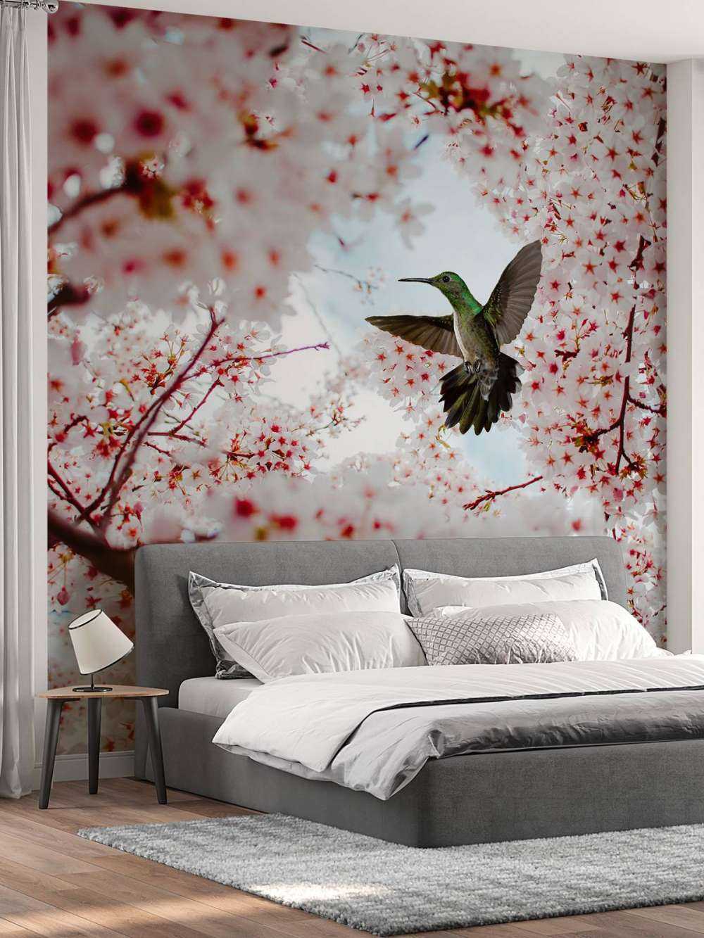 Colibrì tra i fiori