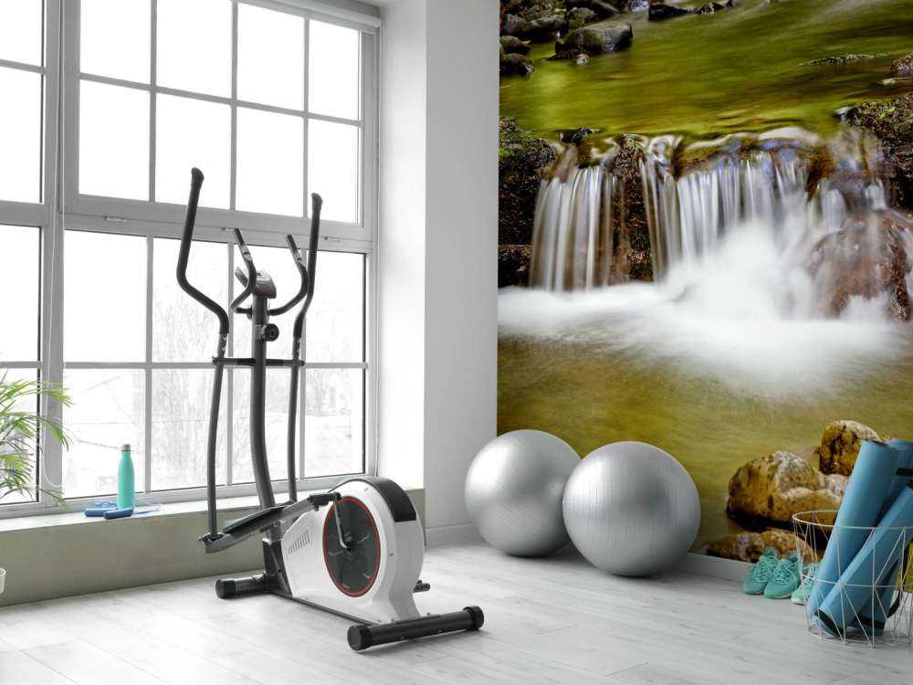 Piccola cascata dettagliata