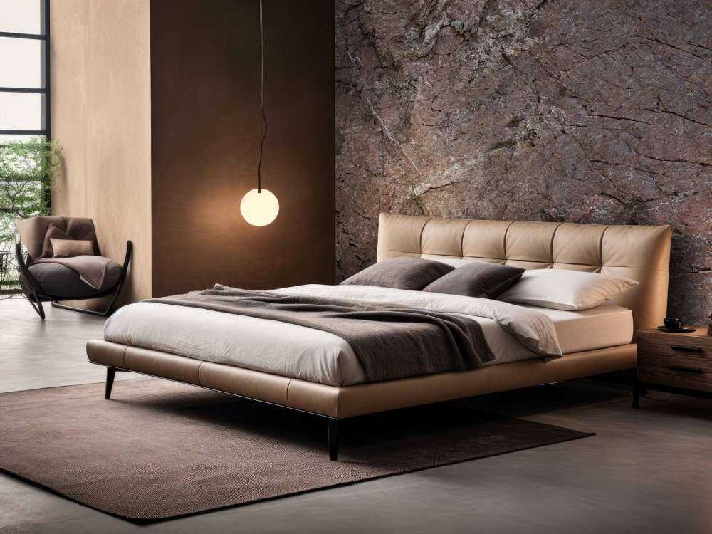 Roccia dettagliata con alberi