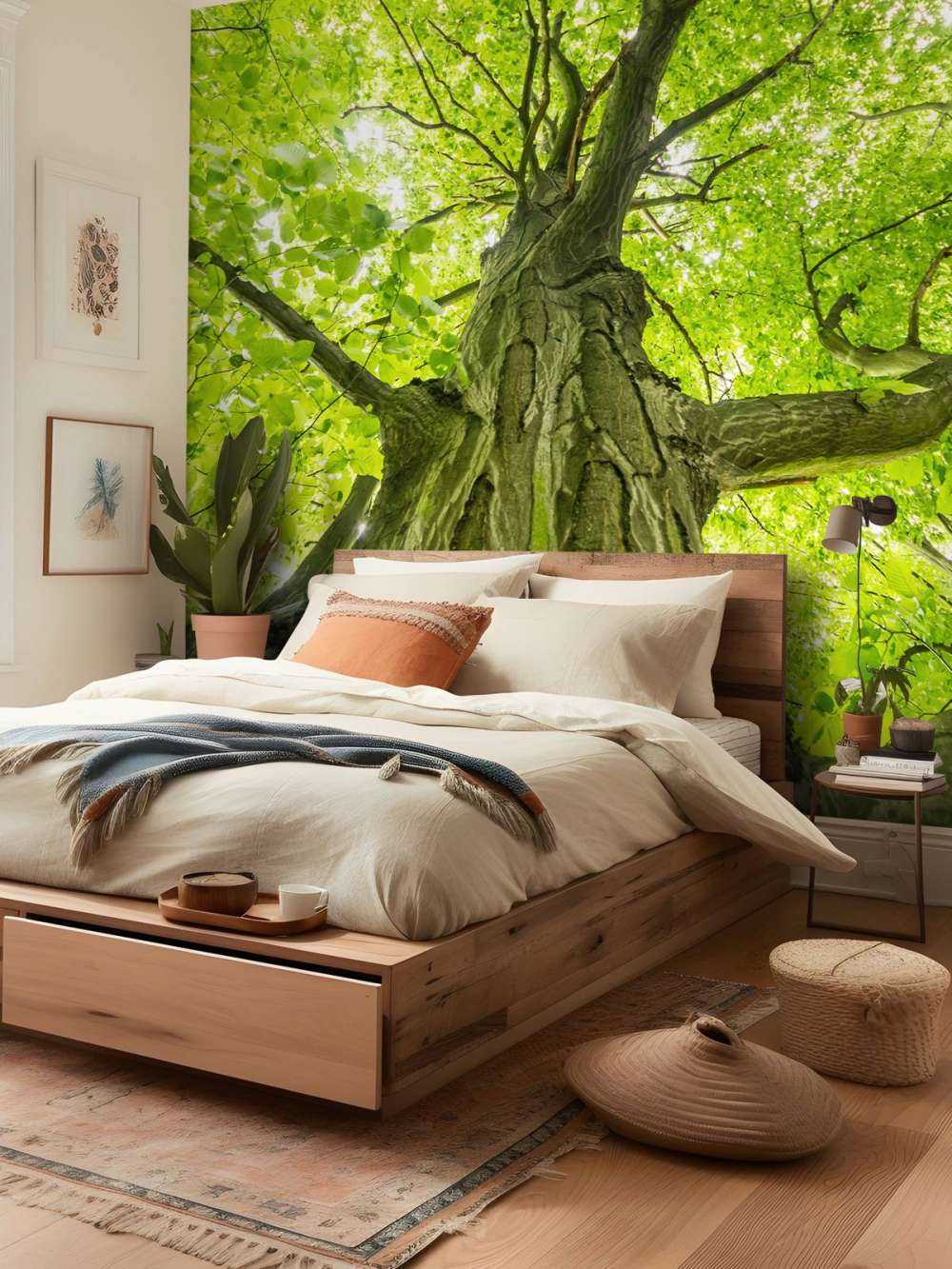 Grande albero nella foresta