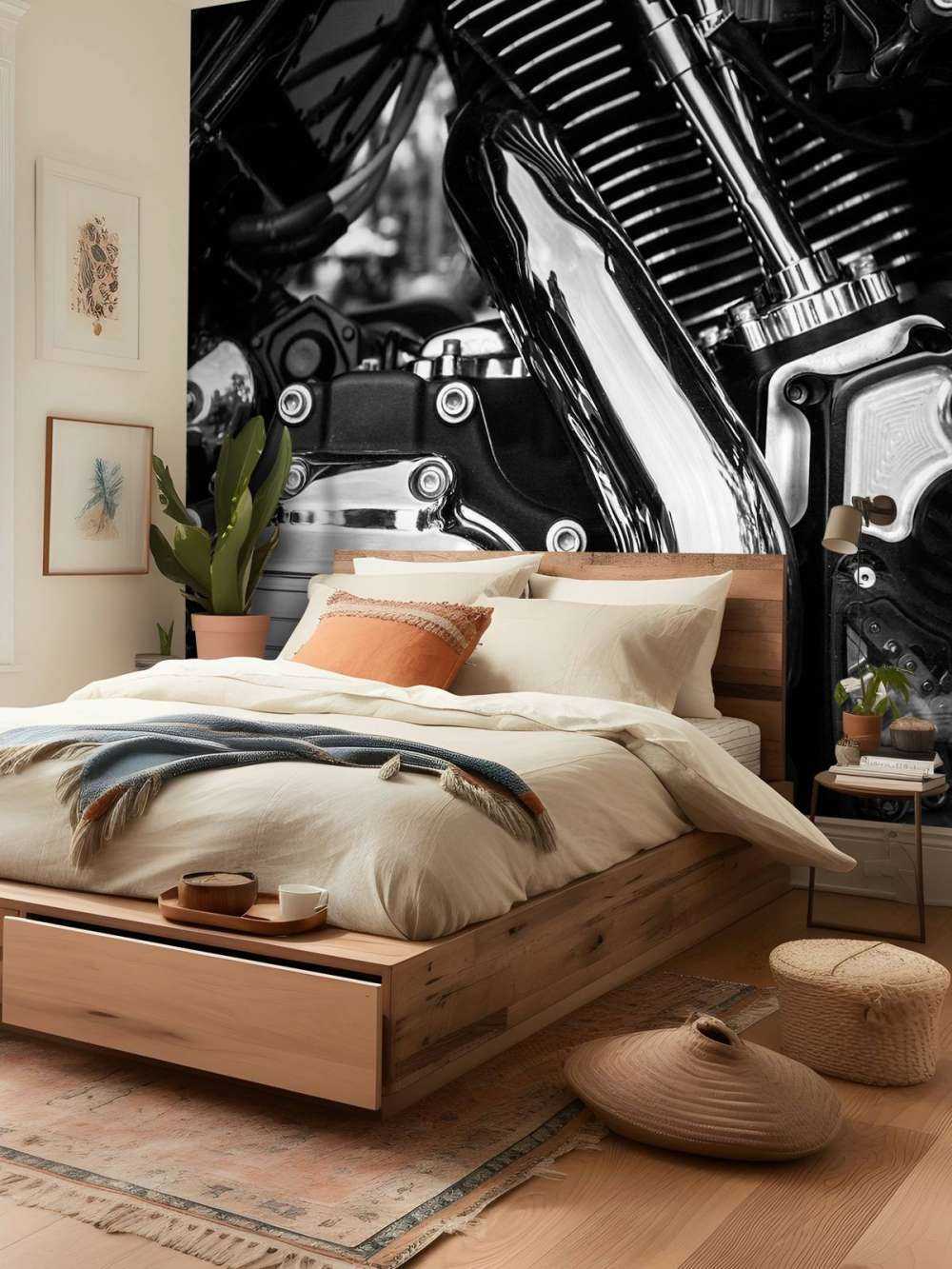 Blocco motore lucido