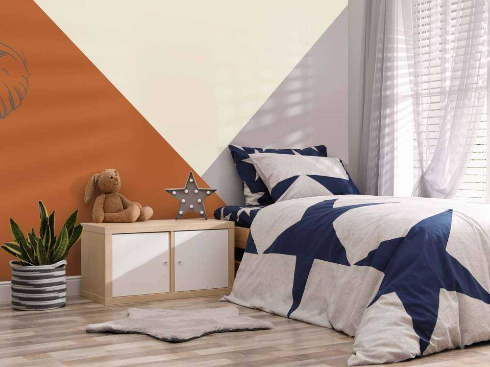 Triangoli arrugginiti con elefante