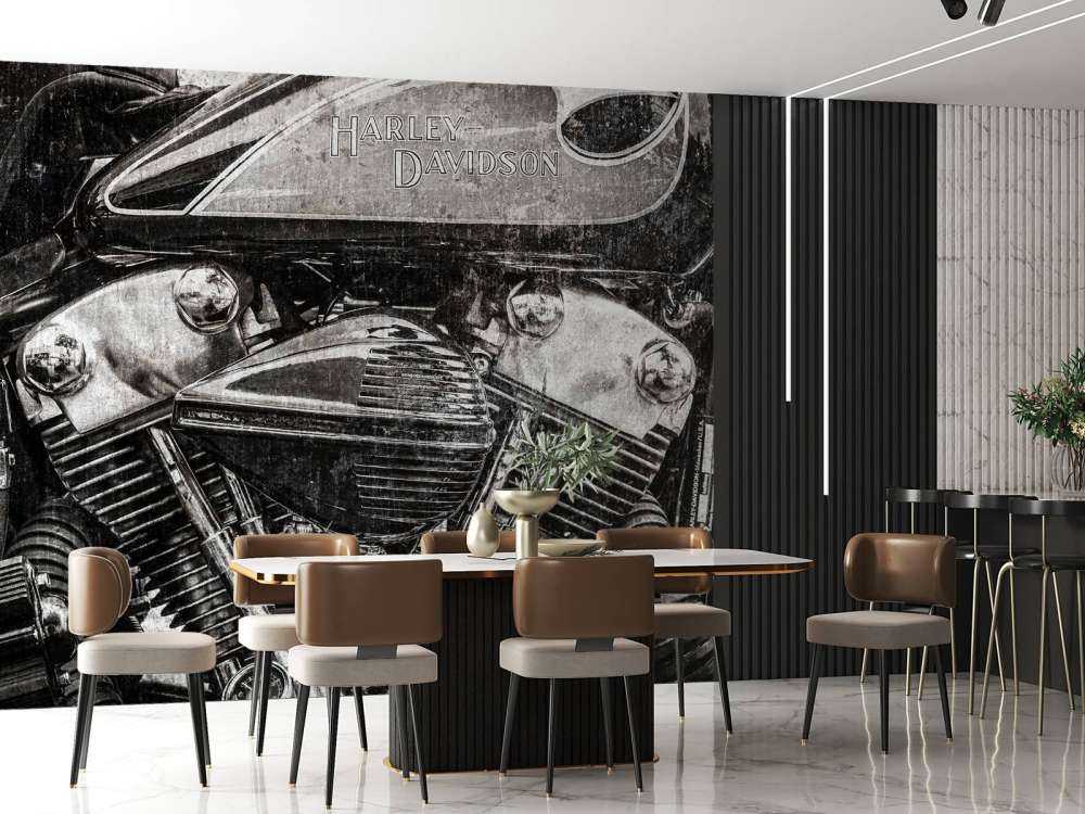 Harley davidson primo piano