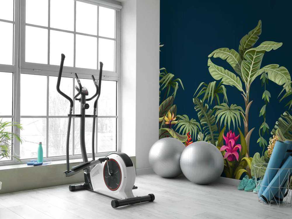 Fiori e alberi della giungla