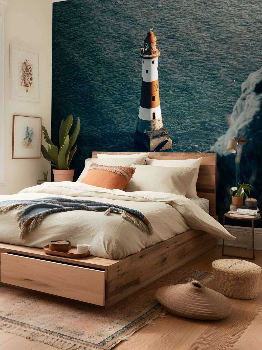 Faro sulla costa inglese