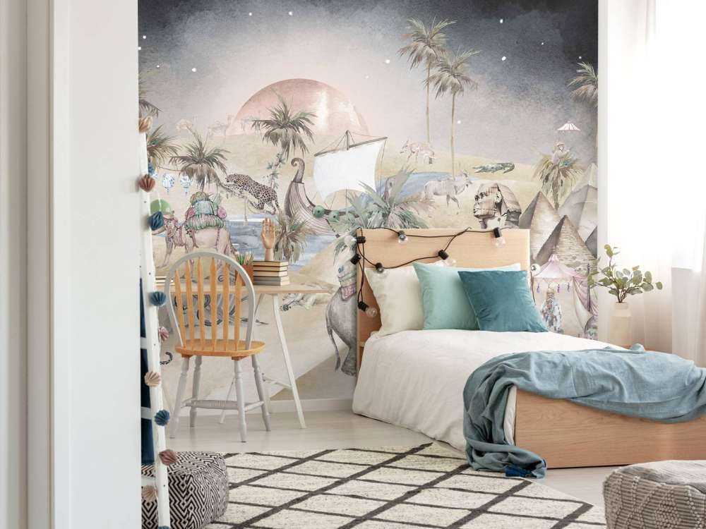 Egitto antico di notte