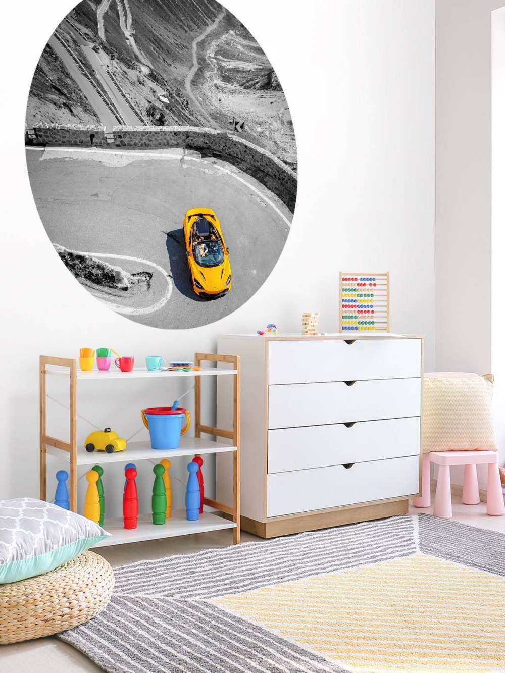 McLaren op Stelviopas - colore spot