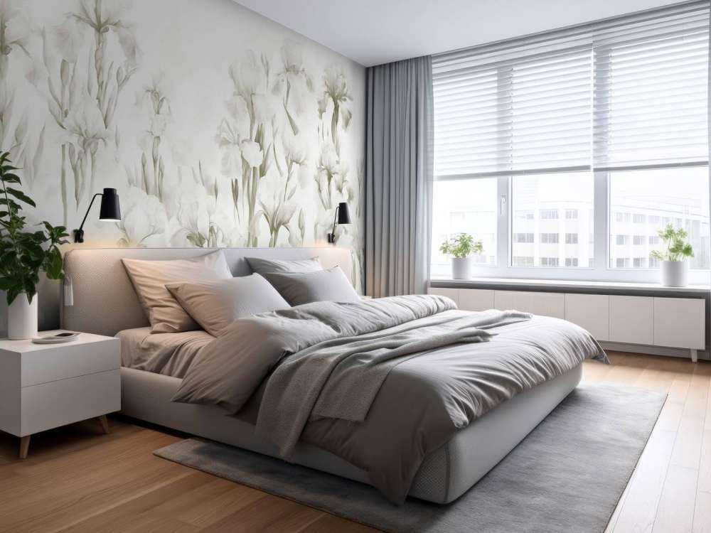 Iris danzano senza soluzione di continuità in seppia chiaro