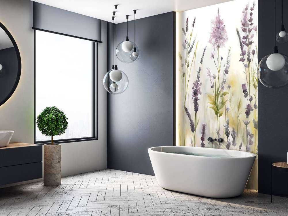 Lavanda Radura Senza Giunzioni Beige Caldo