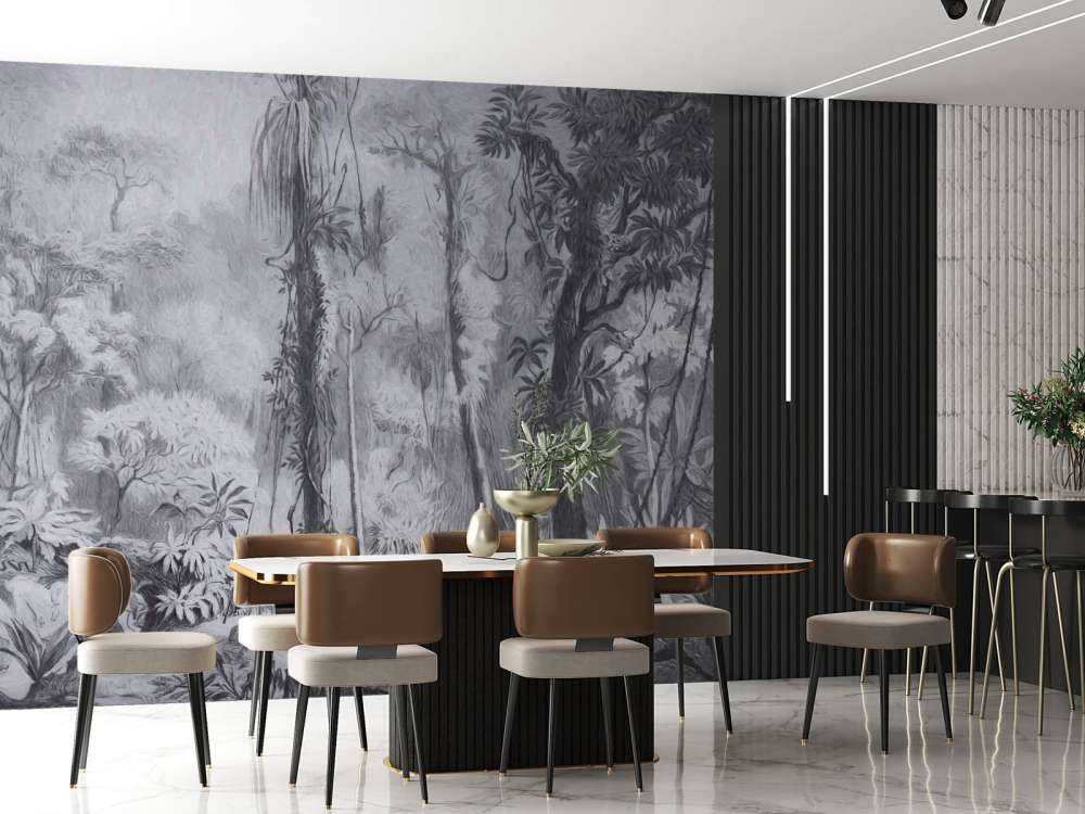 Foresta tropicale - grigio