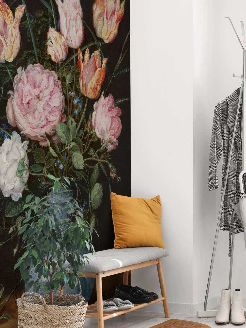 Vaso Wan-Li con fiori