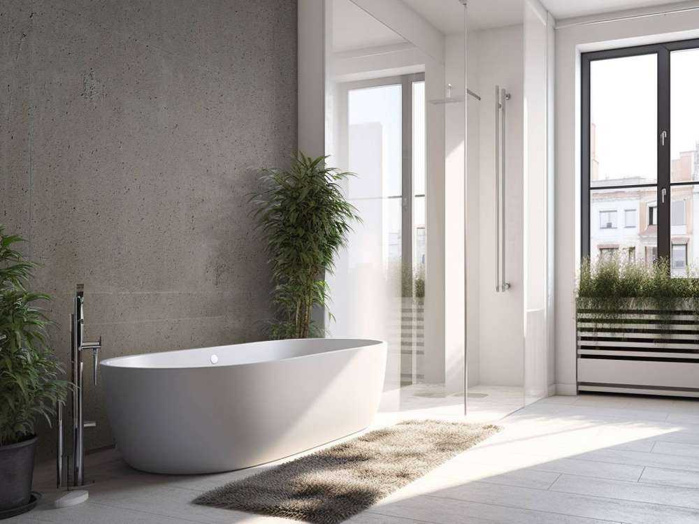 Grandi lastre di calcestruzzo