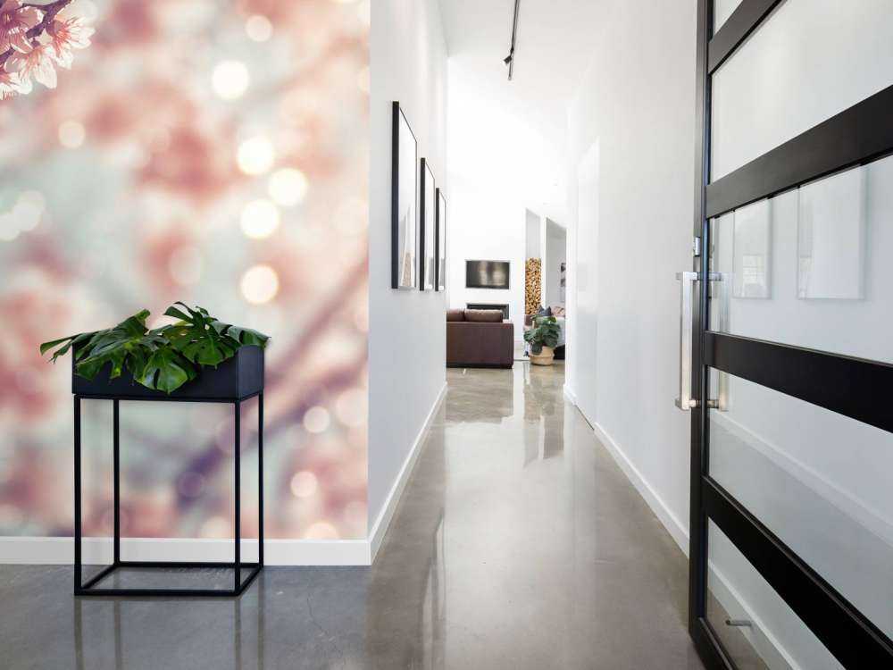 Ramo di fiori in fiore da vicino