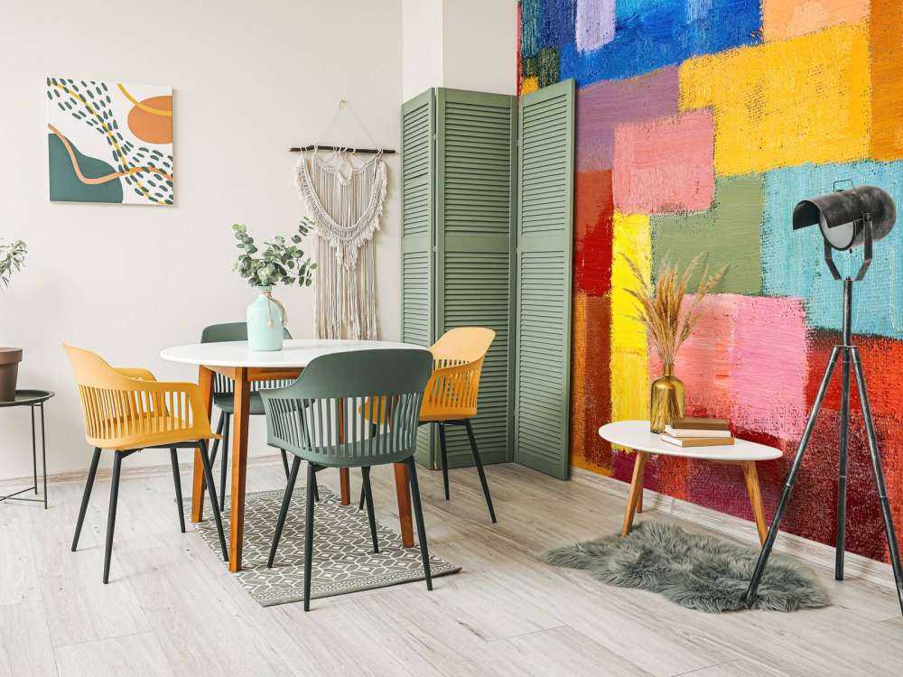 Distribuzione delle superfici colorate