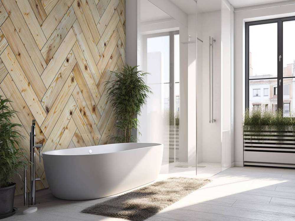 Spina di pesce naturale