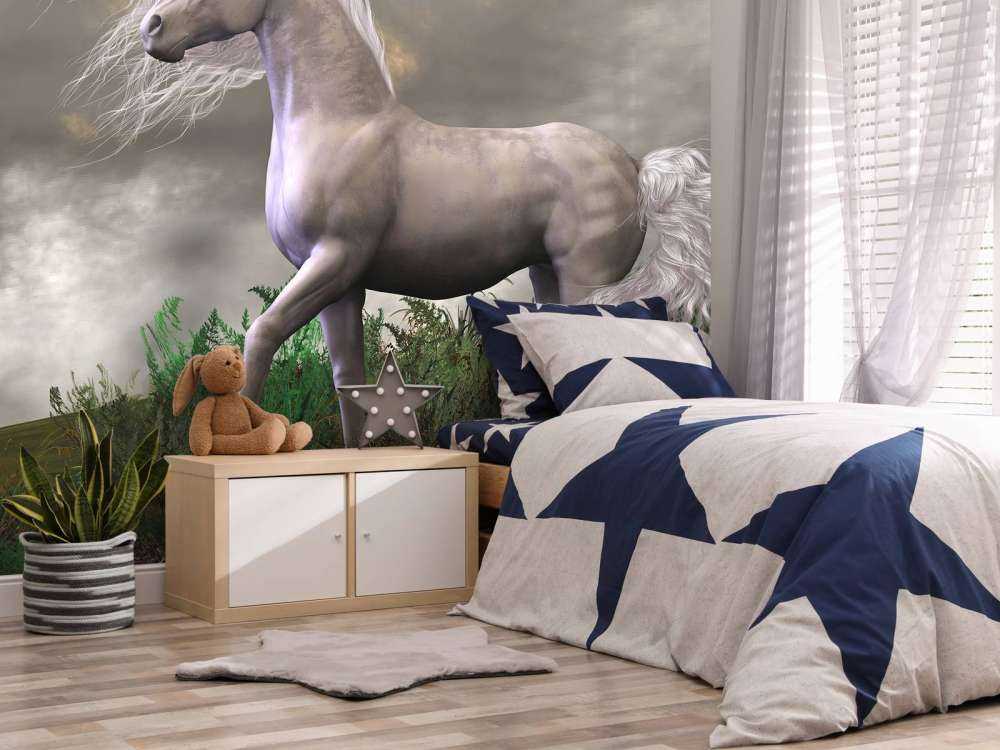 Unicorno nella tempesta