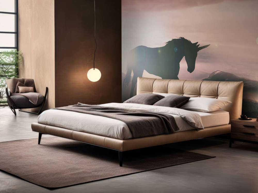 Unicorno al tramonto