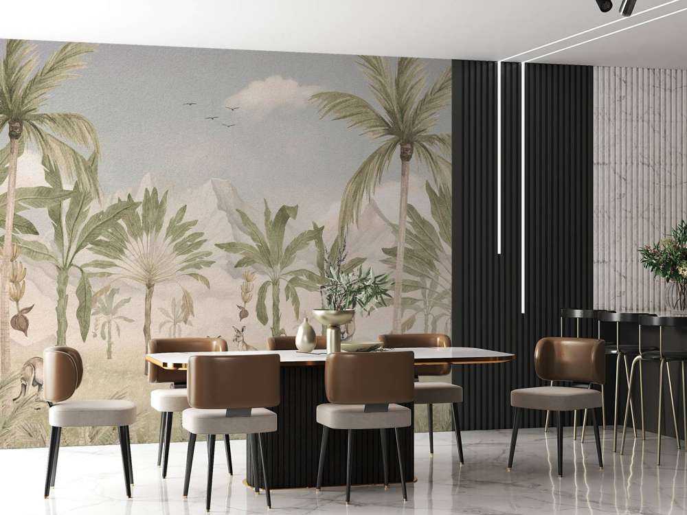 Paesaggio con canguro