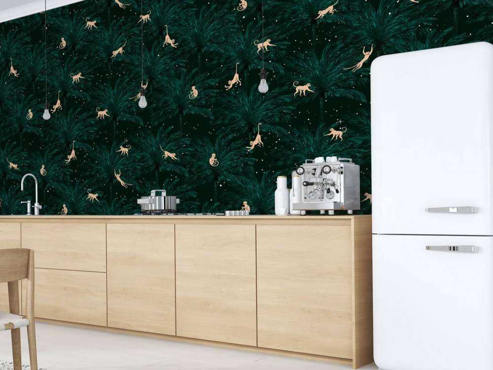 Scimmie tropicali - verde