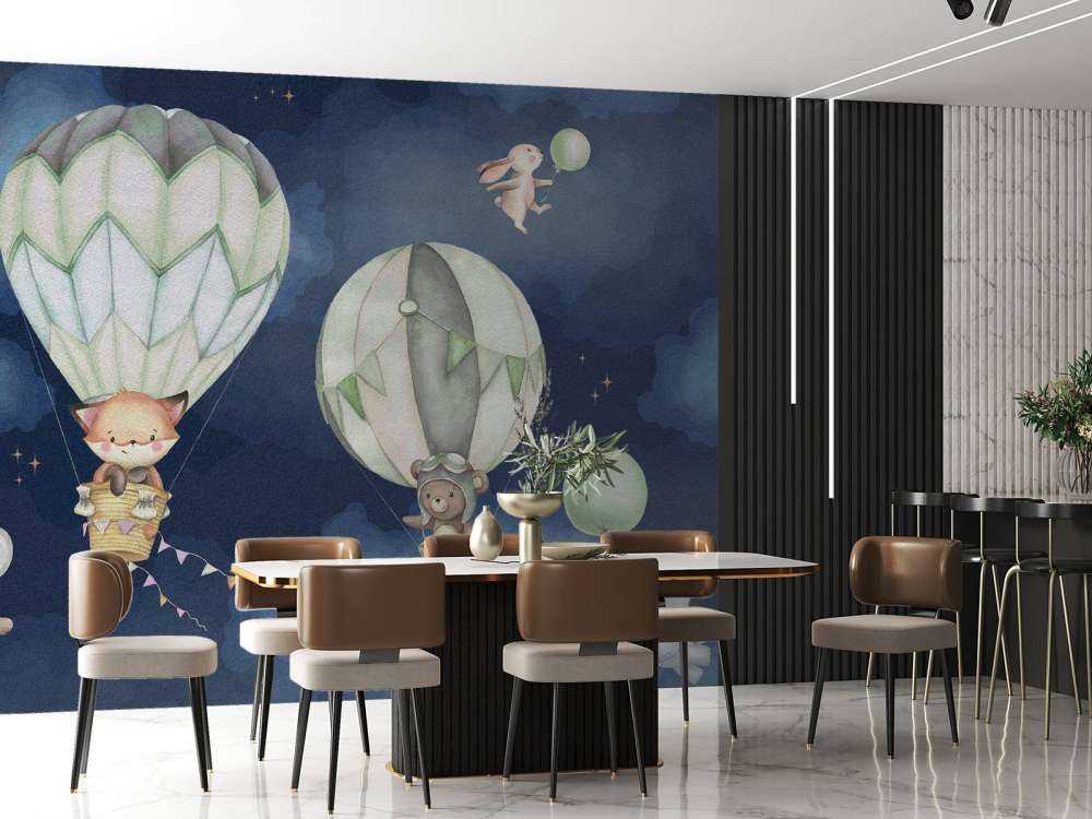 Animali volanti verdi