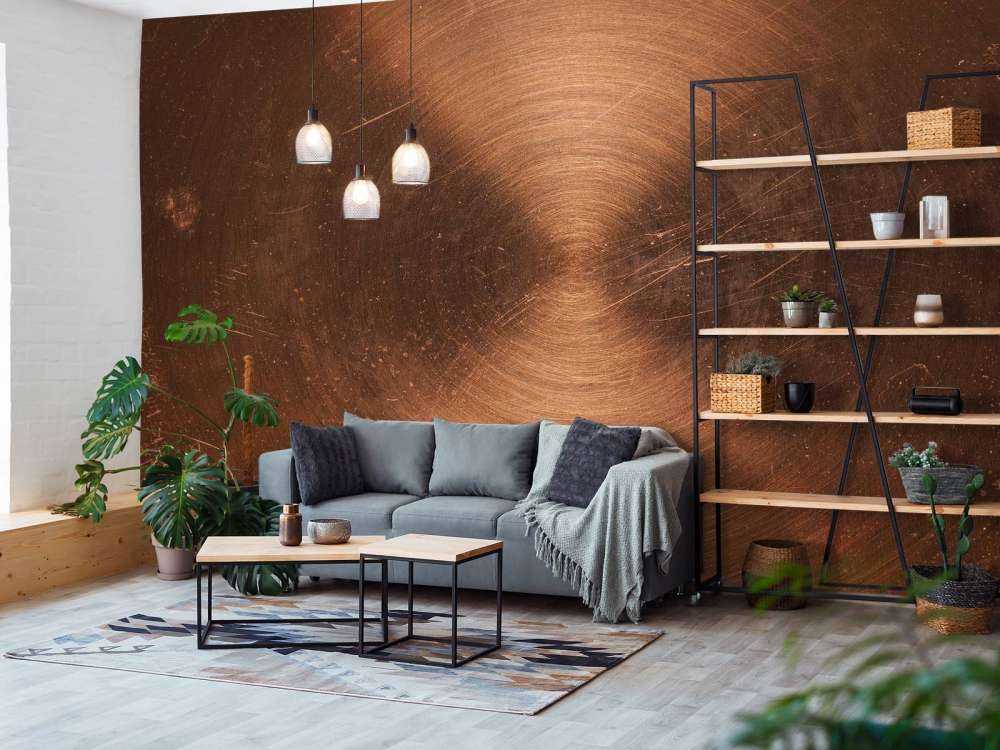 Struttura in rame vecchio