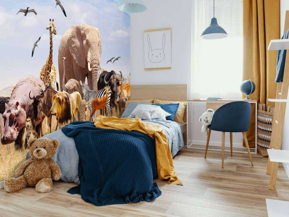 Animali africani sul Kilimangiaro