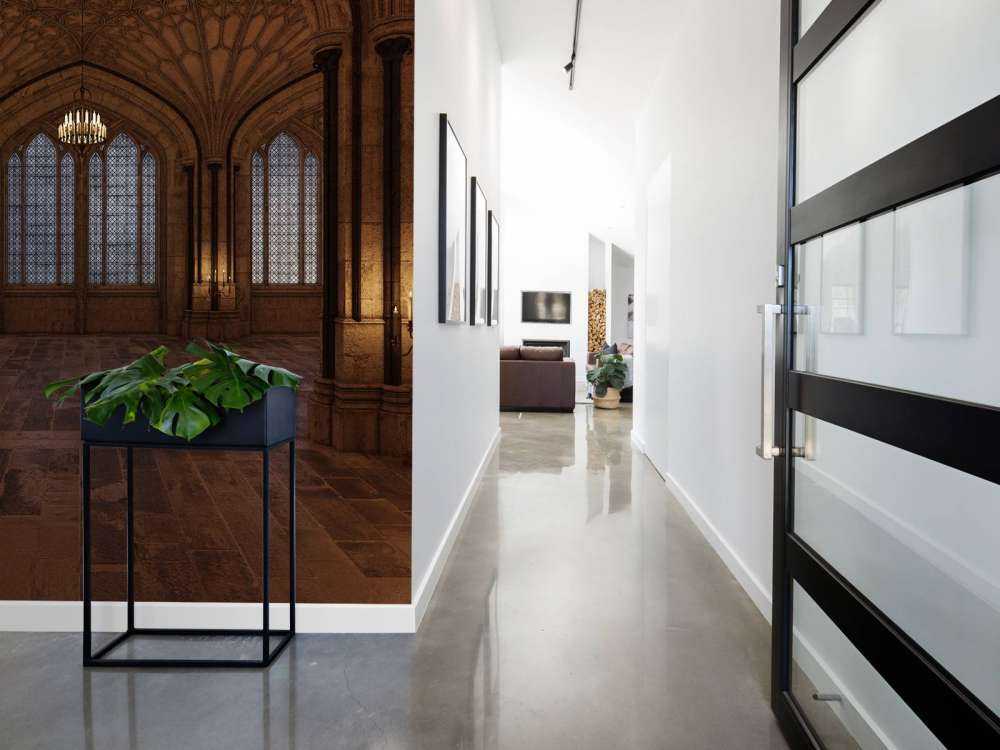 Corridoio del castello in 3D