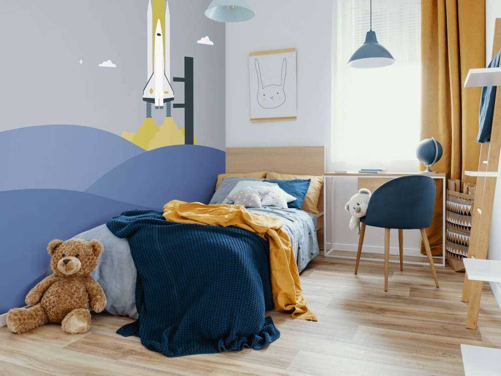 Lancio del razzo tra le colline