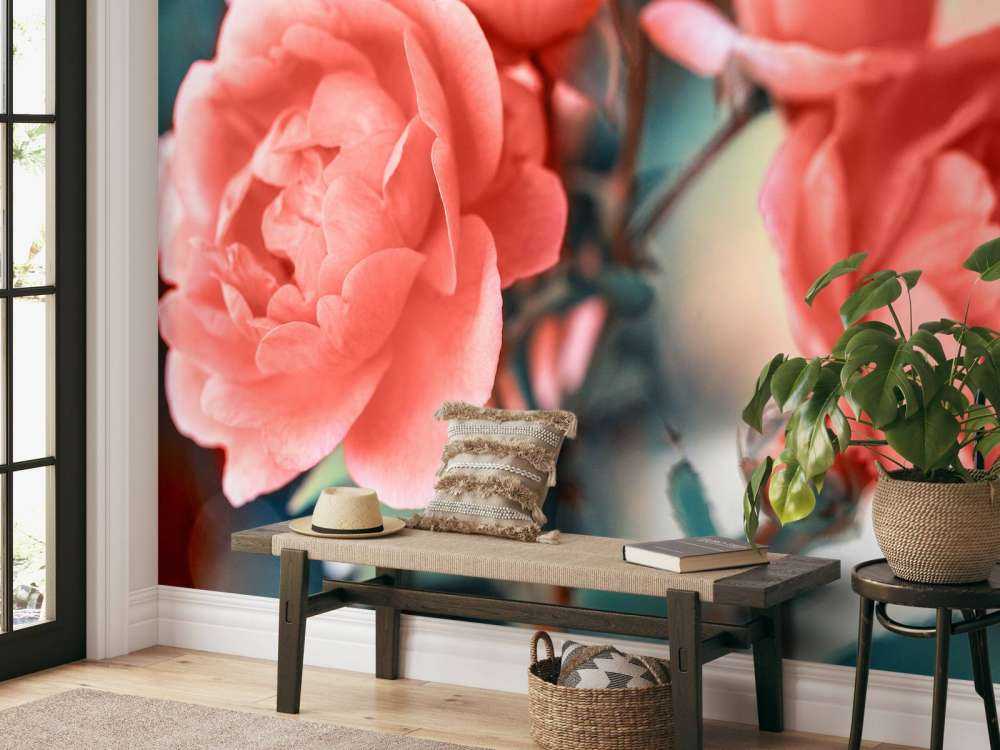 Cless-up ramo di rosa