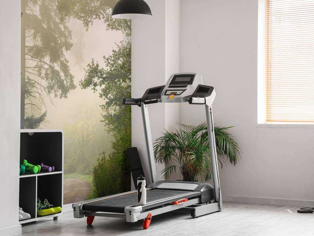 Strada attraverso la foresta nebbiosa