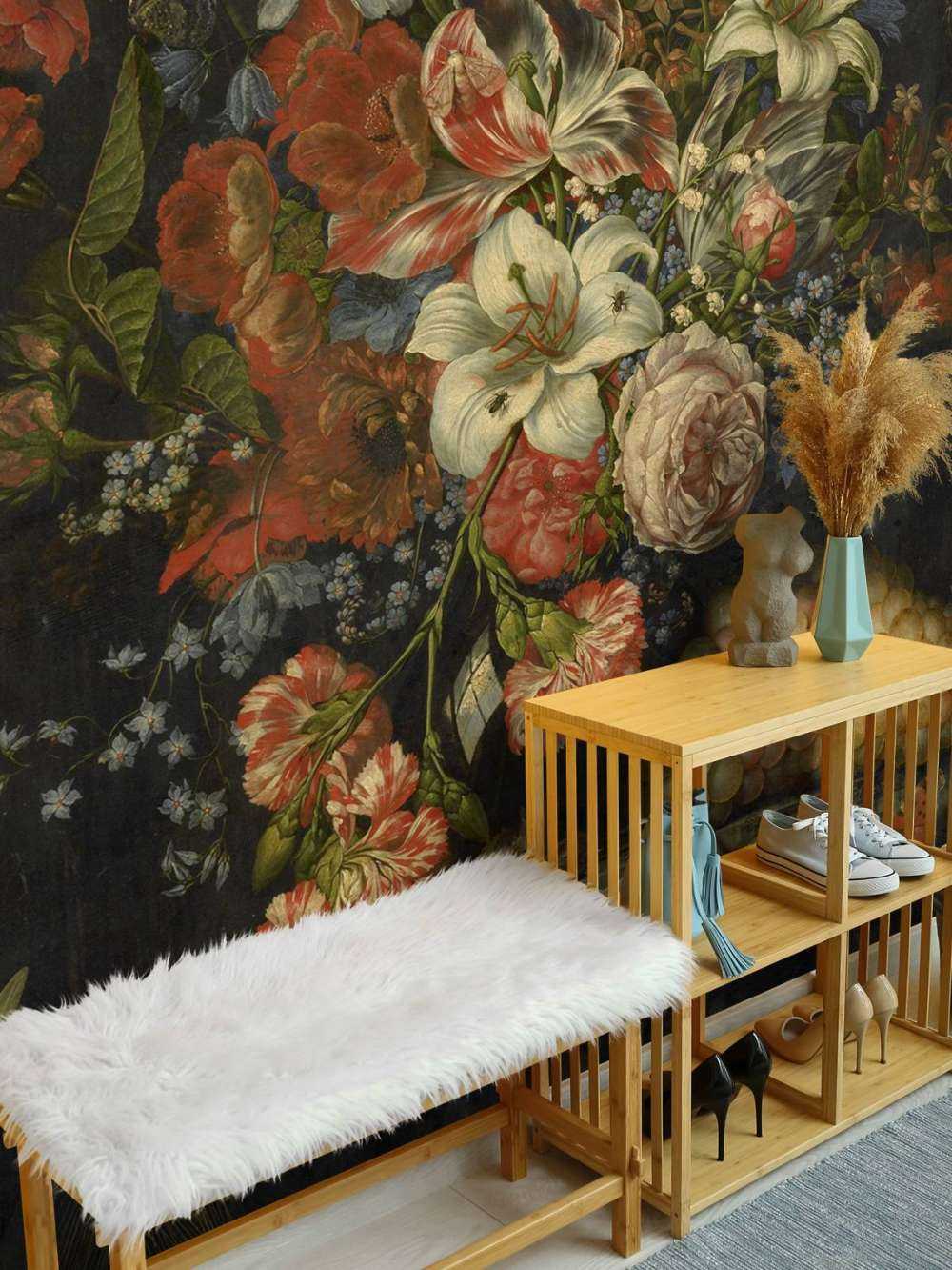 Natura morta con fiori e frutti