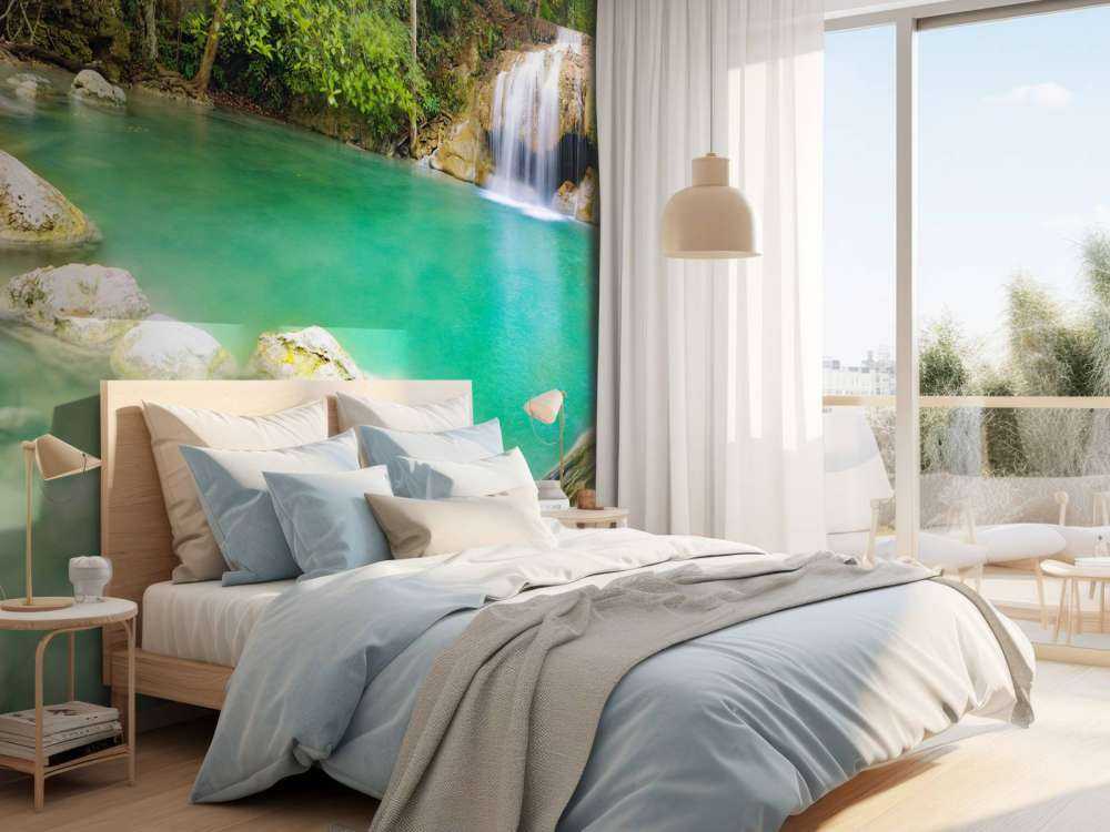 Bella cascata in Thailandia