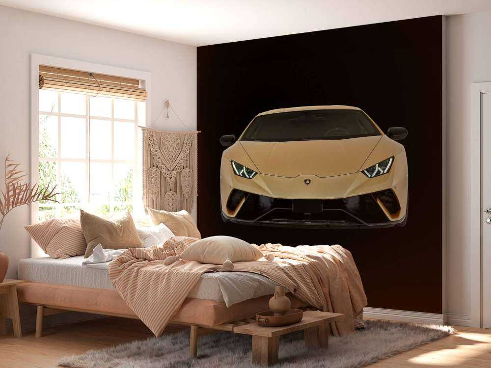 Lamborghini Huracán - Anteriore, nero