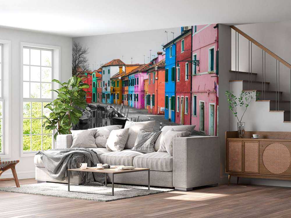 Case di pescatori colorate