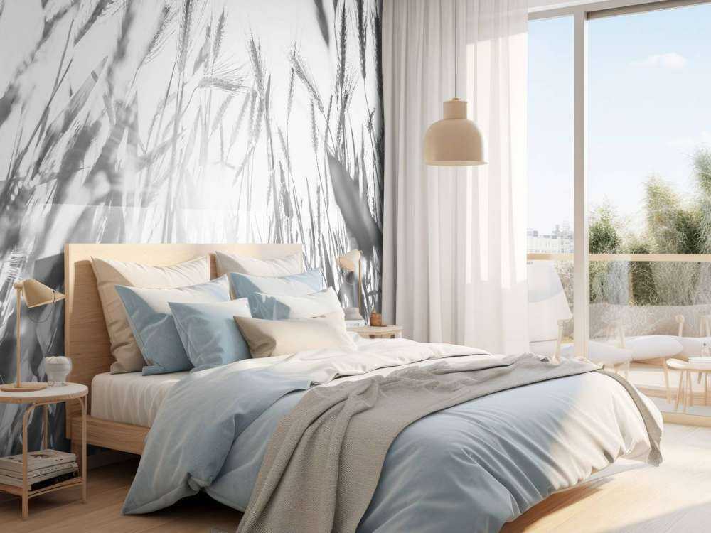 Campo di grano soleggiato